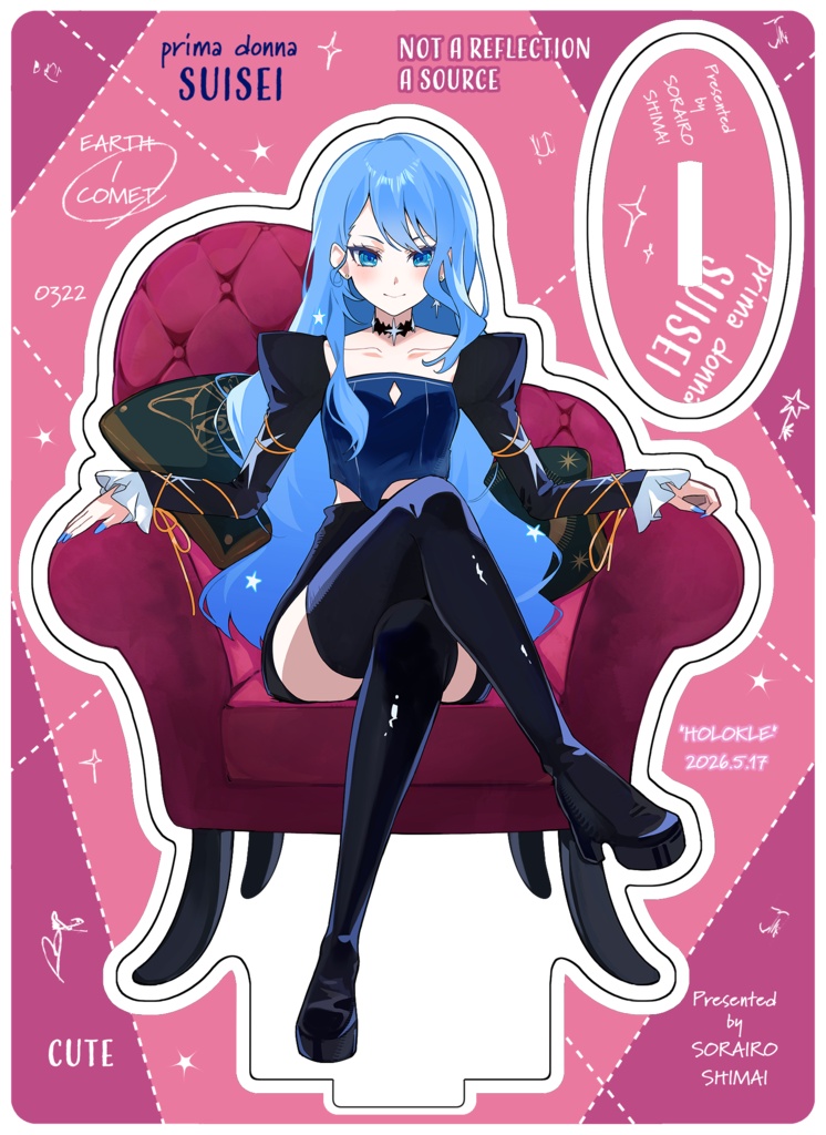 ≪ホロクル11th≫プリマドンナアクスタ（ピンク）【非公式】