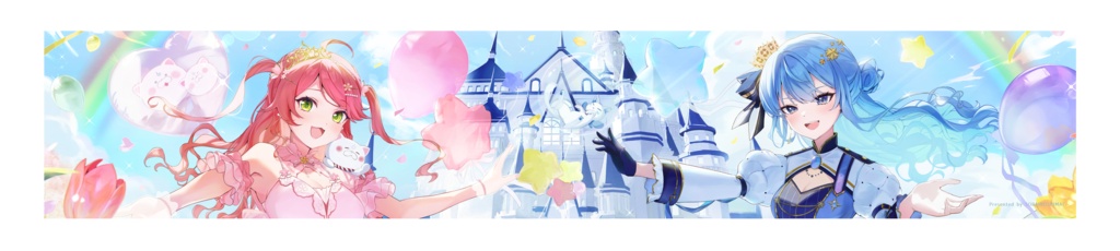 【ホロクル11th】応援広告イラストマフラータオル【非公式】