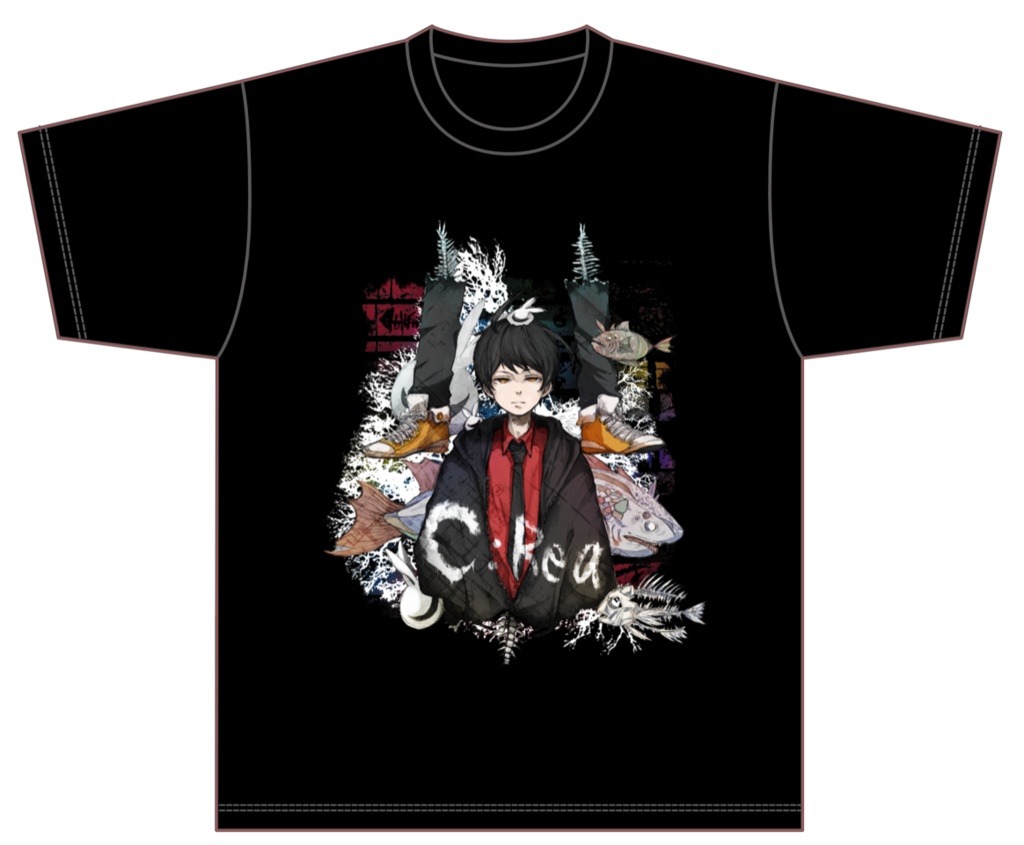 C:ReaオリジナルTシャツ(ブラック)