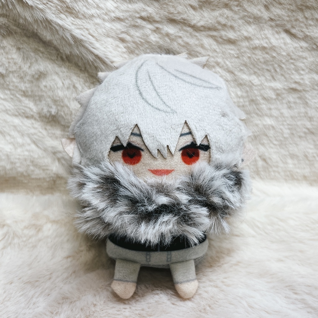 にじぱぺ ふわふわマフラー