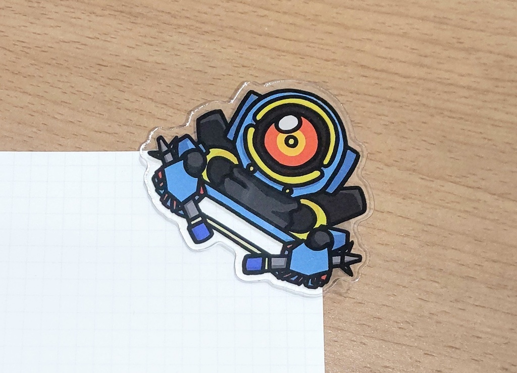 パスファインダーアクリルクリップ
