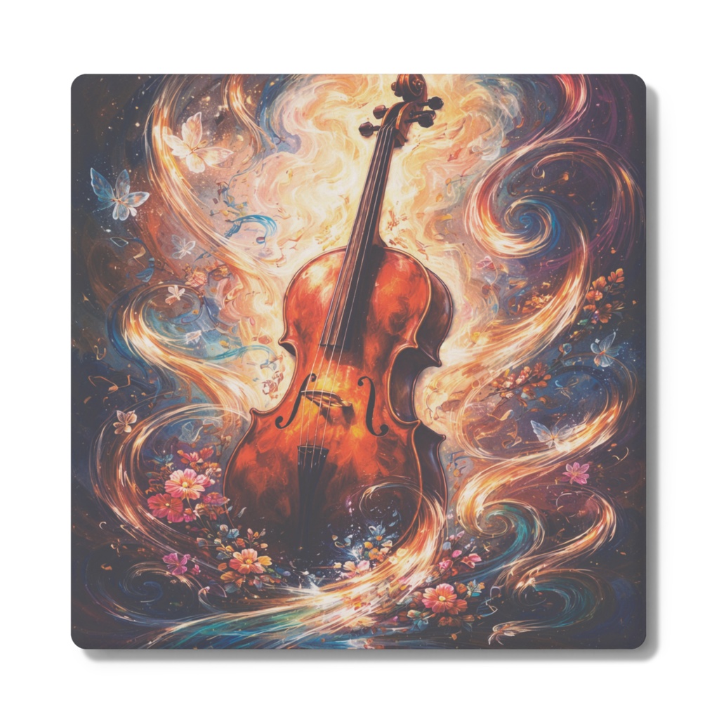 コースター・チェロデザイン