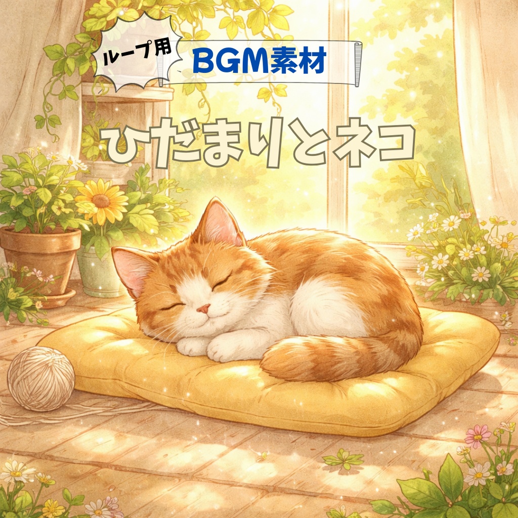 【BGM素材】ひだまりとネコ