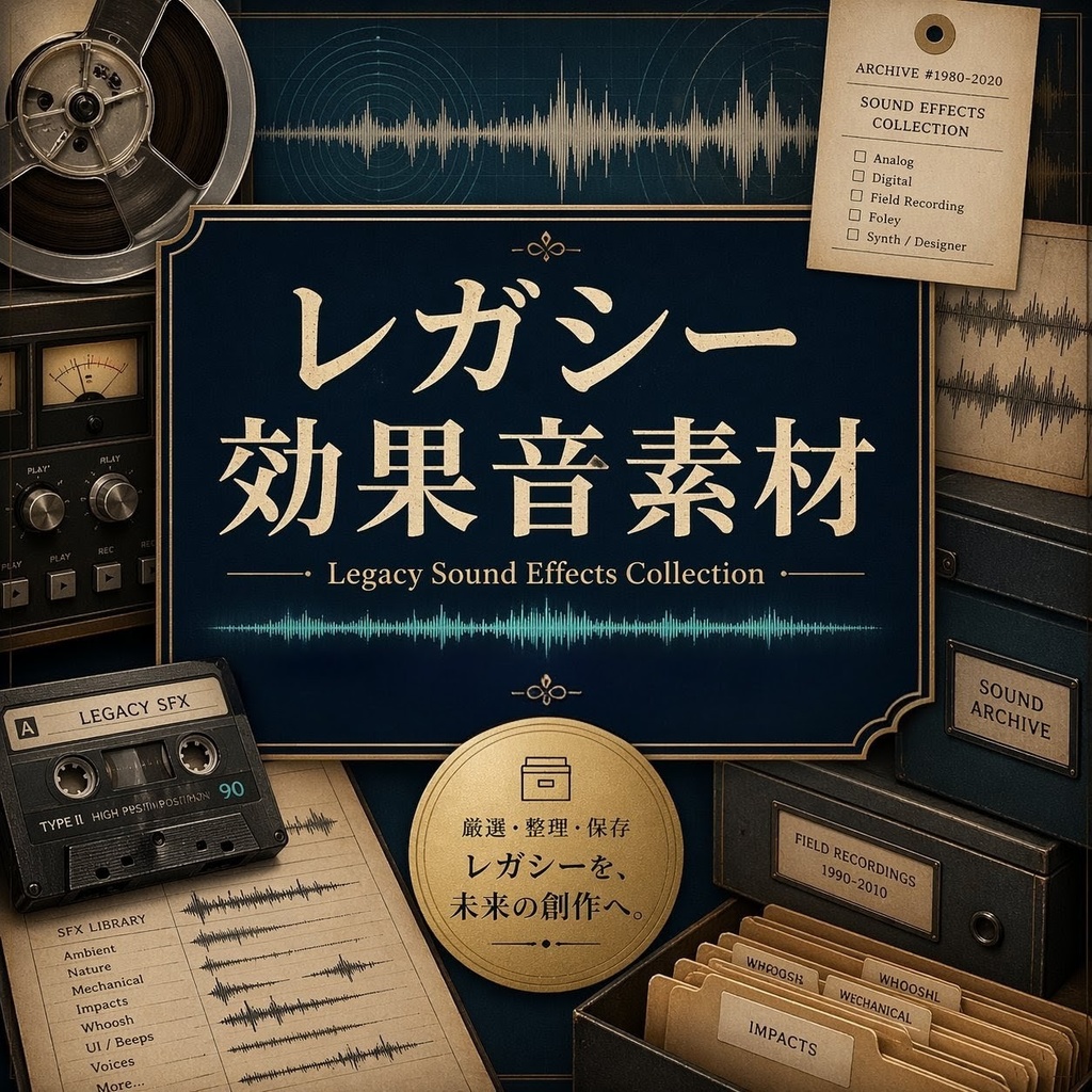 【効果音素材】レガシー効果音素材