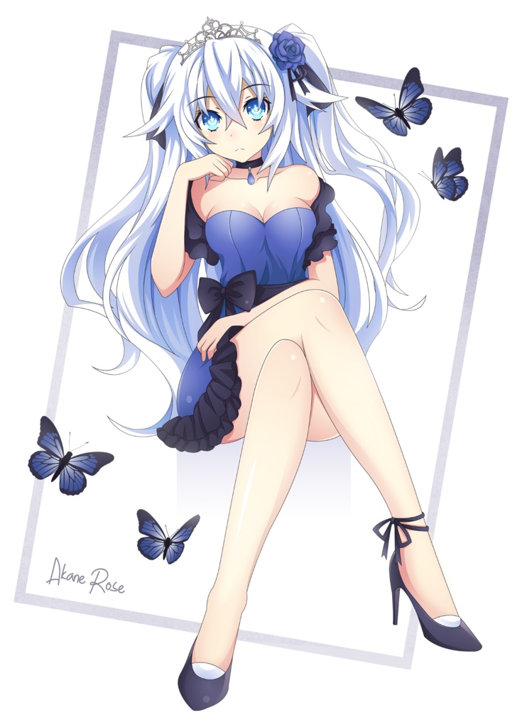 Next Black (Noire) Dress A2 size  (non background + project file included)
