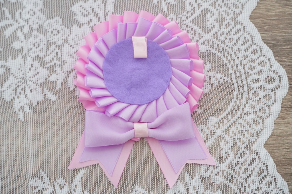 ロゼット　ピンク×薄紫