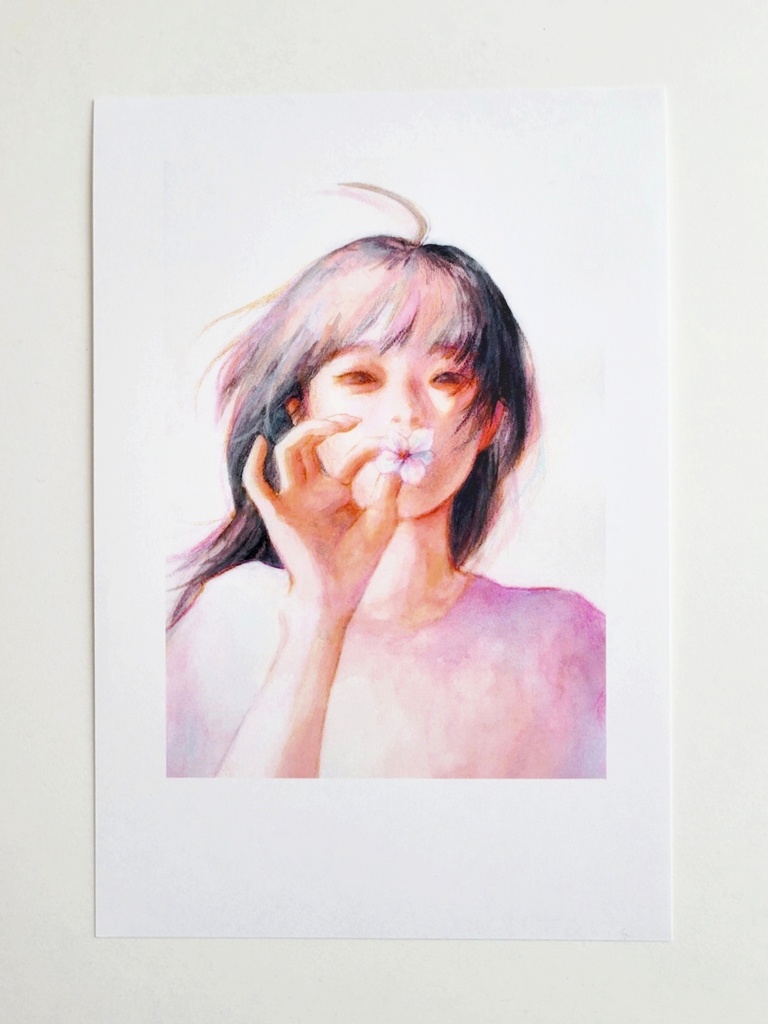 『春一番』チェキ風ポストカード