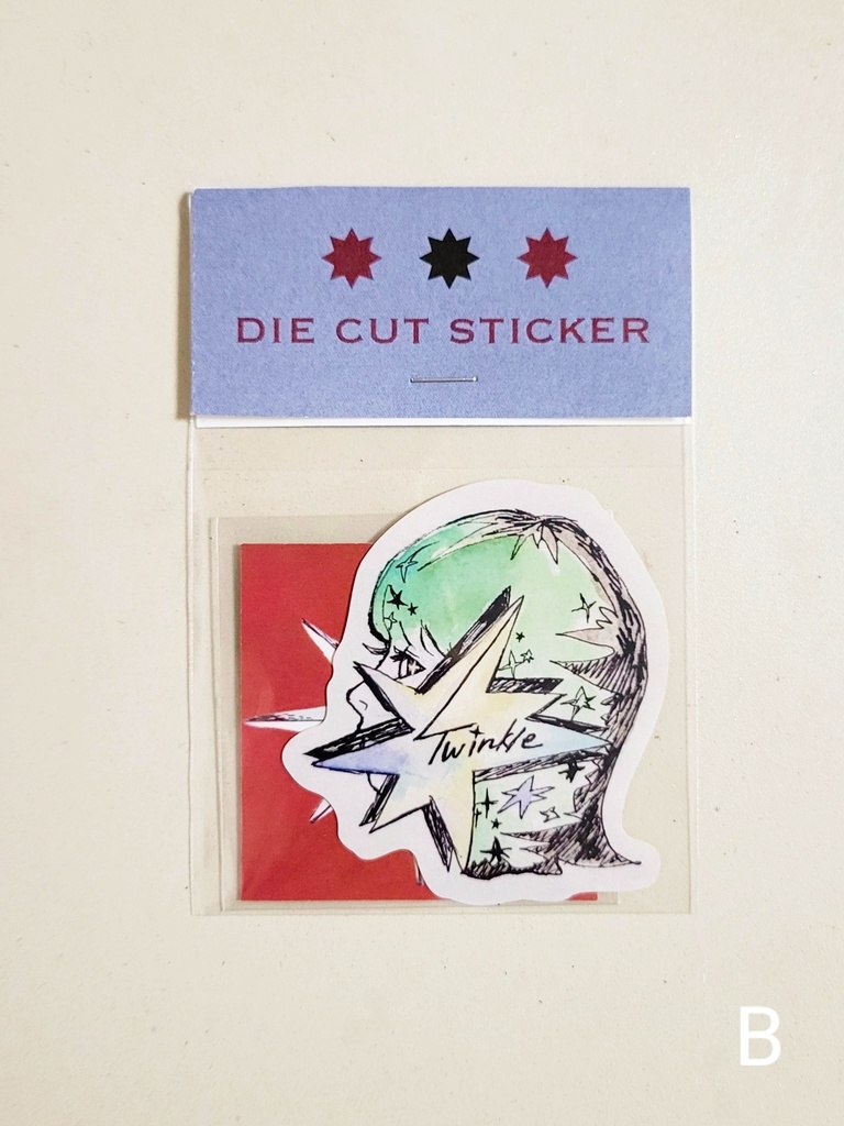 ダイカットステッカー 2枚セット