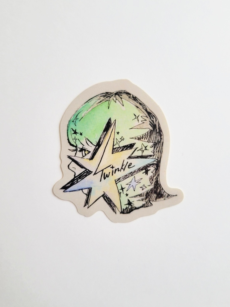 ダイカットステッカー 2枚セット