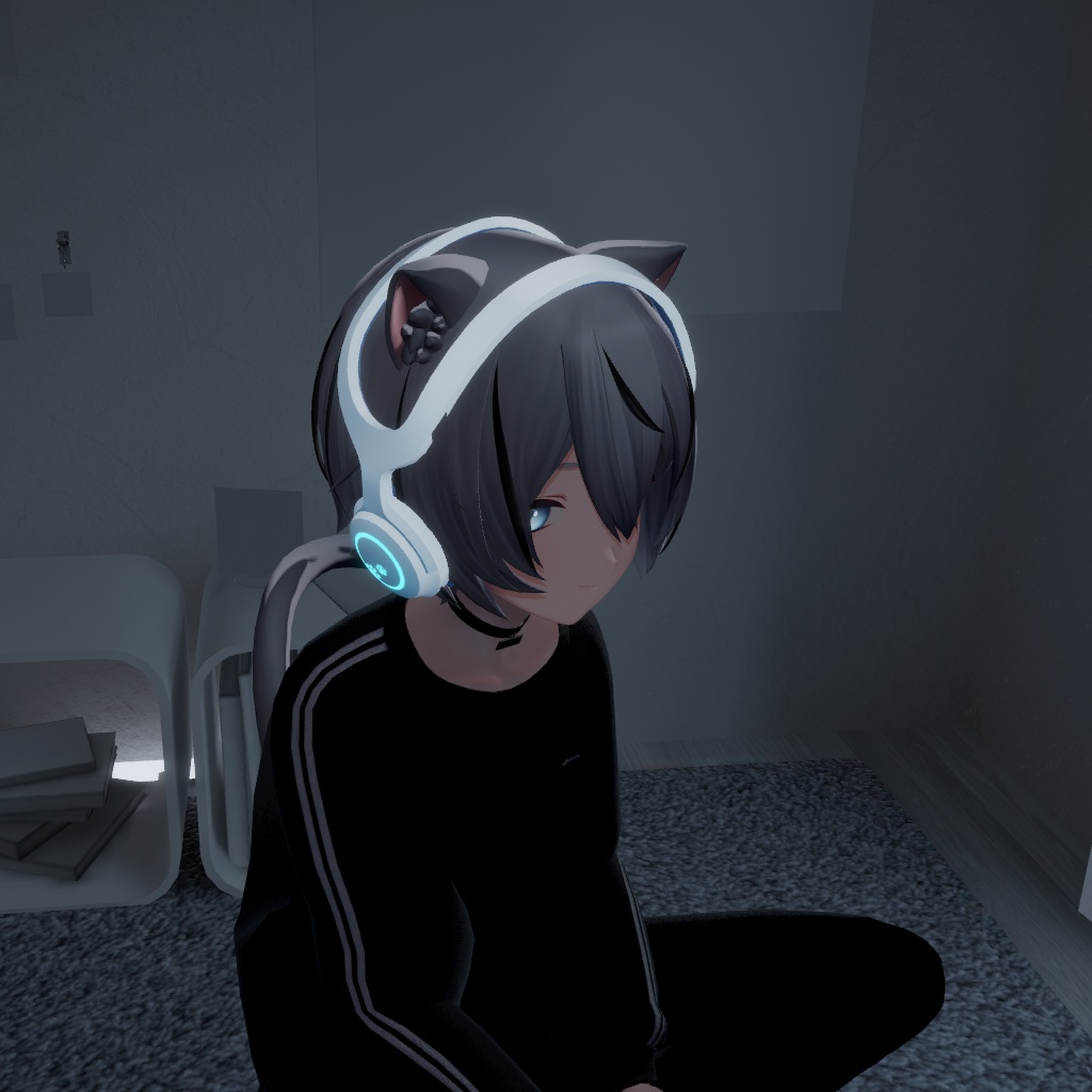 耳あきヘッドフォン【VRChat】