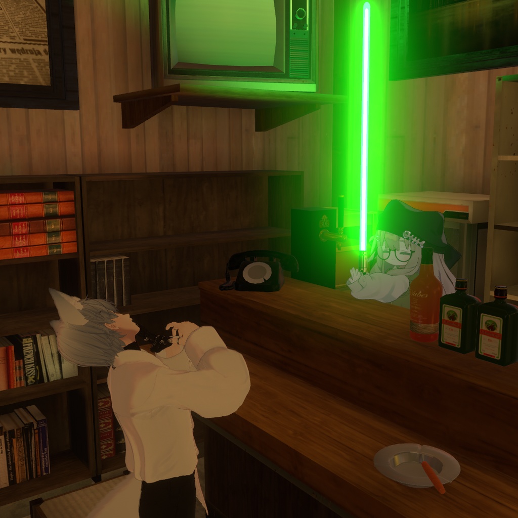 【アバターギミック】ビームセイバー【VRChat】