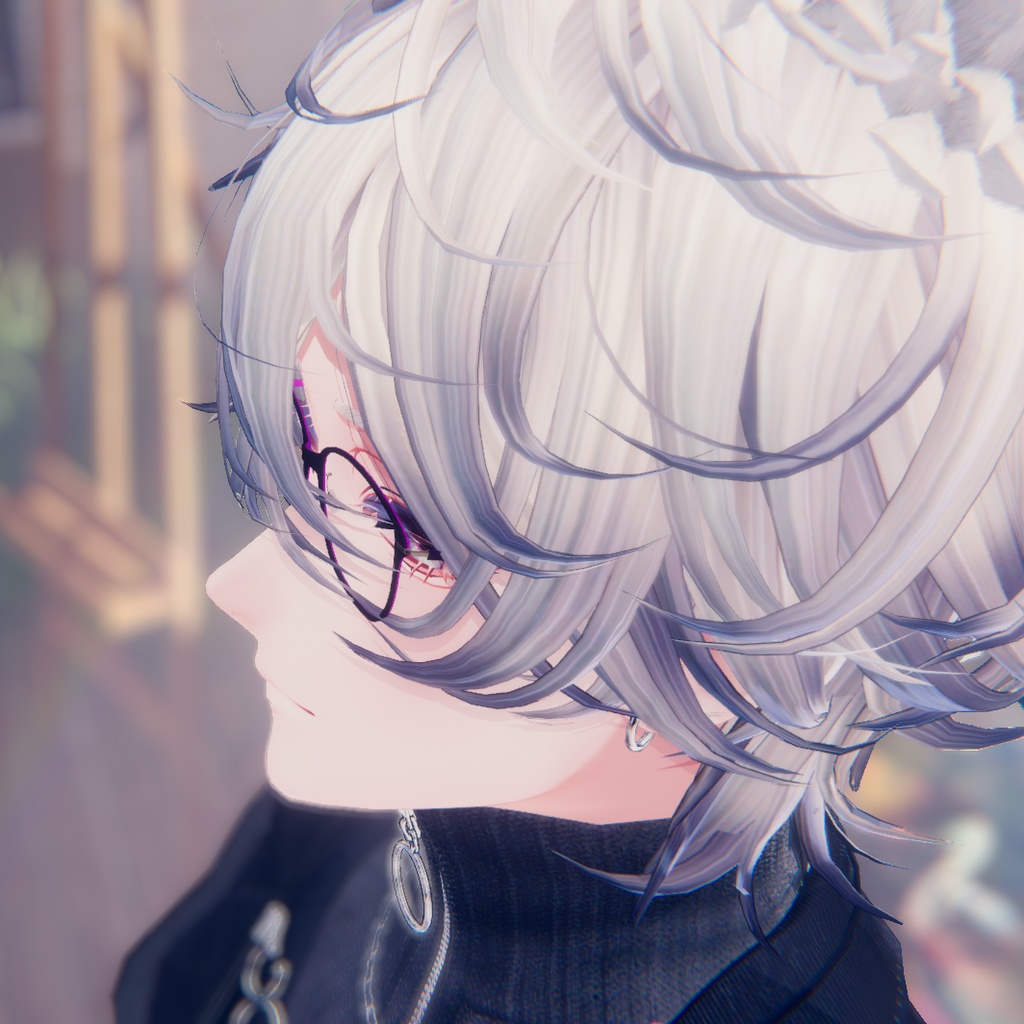 ツートン眼鏡【VRChat】