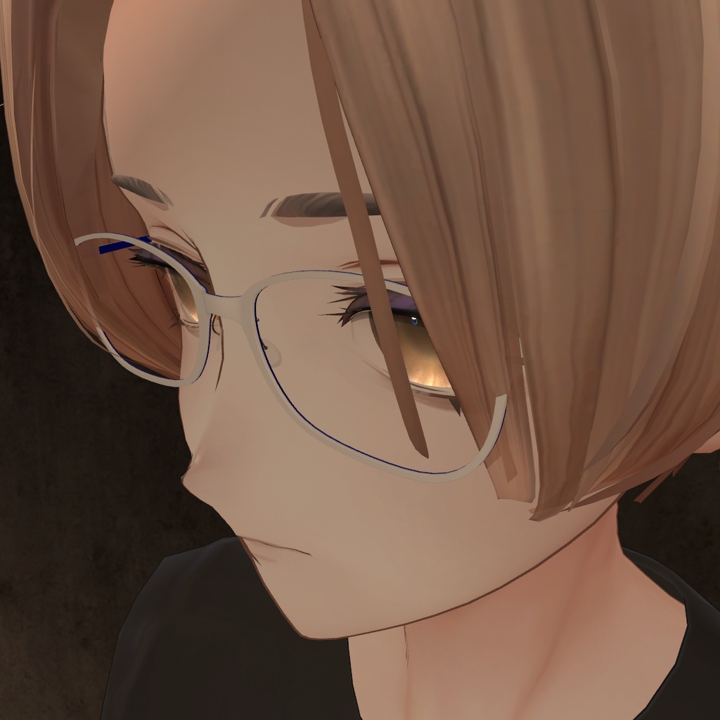 ツートン眼鏡【VRChat】