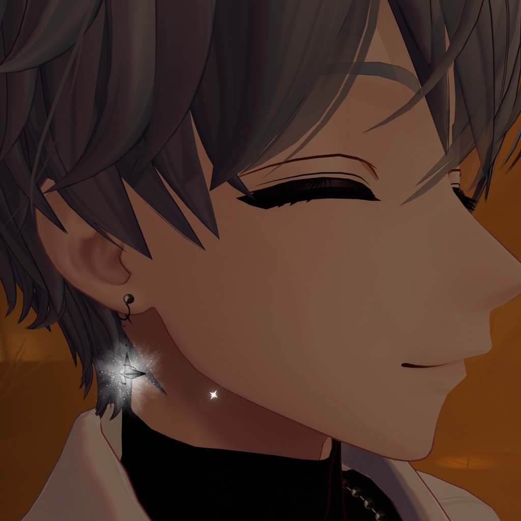 【動く!】スターピアス【VRC】