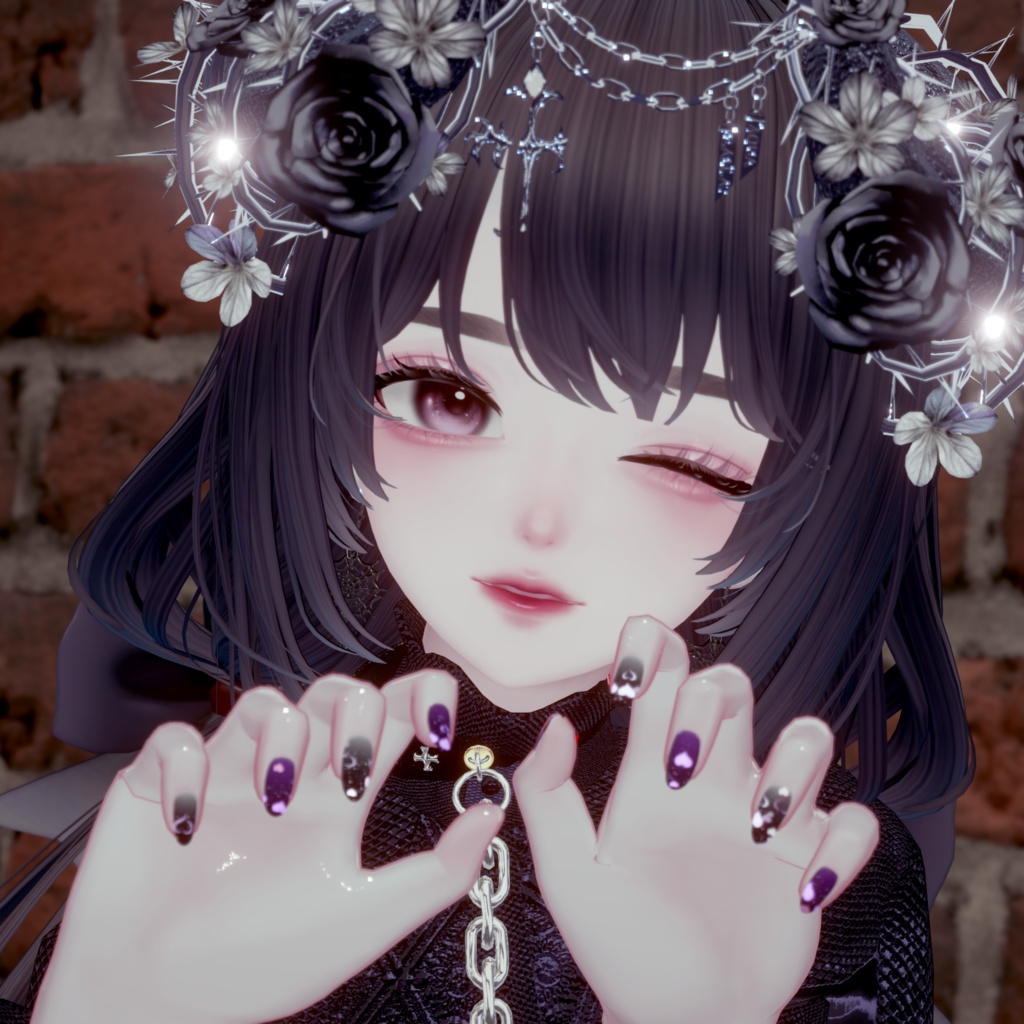 【動く!】M.HeartNail (MDollnail対応)