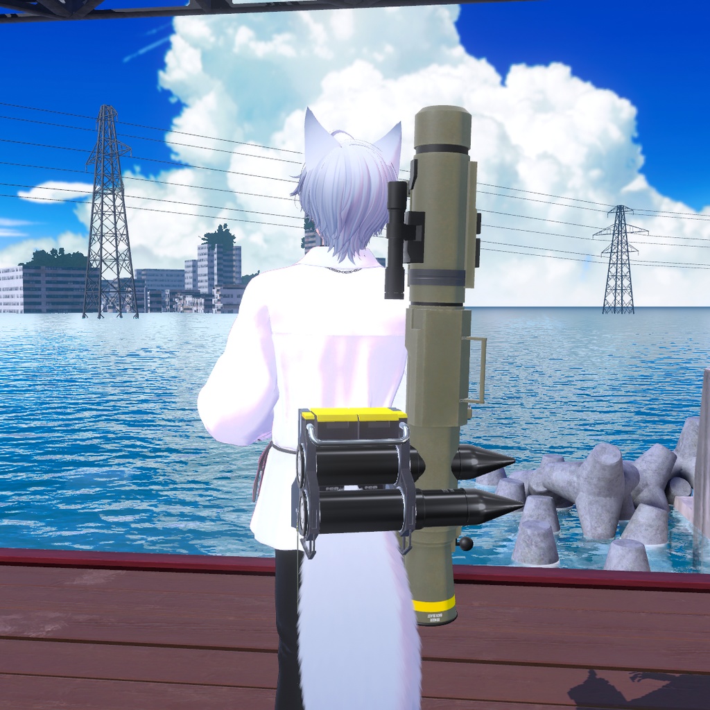 【VRChat】AT-48 84mm無反動砲 (MA対応)