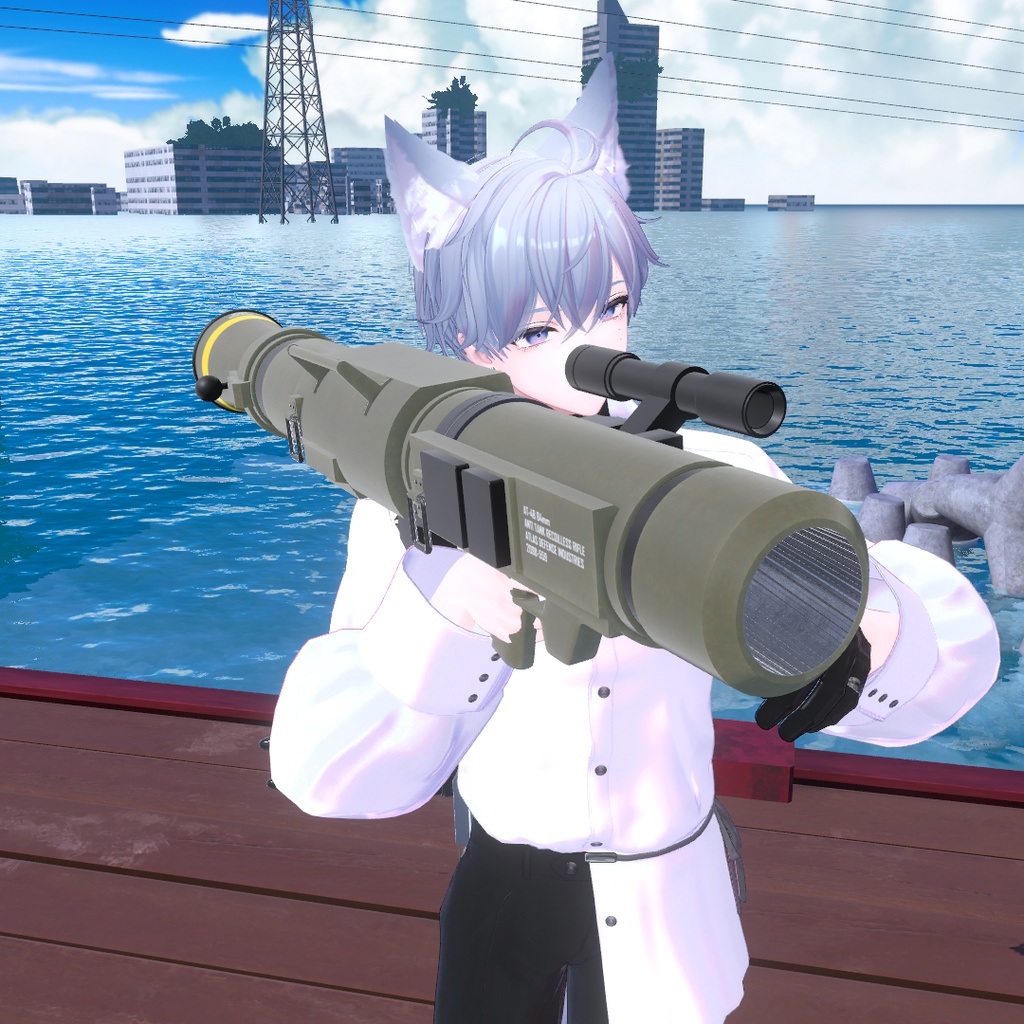 【VRChat】AT-48 84mm無反動砲 (MA対応)