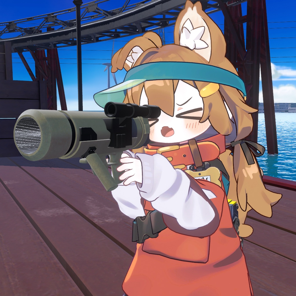 【VRChat】AT-48 84mm無反動砲 (MA対応)