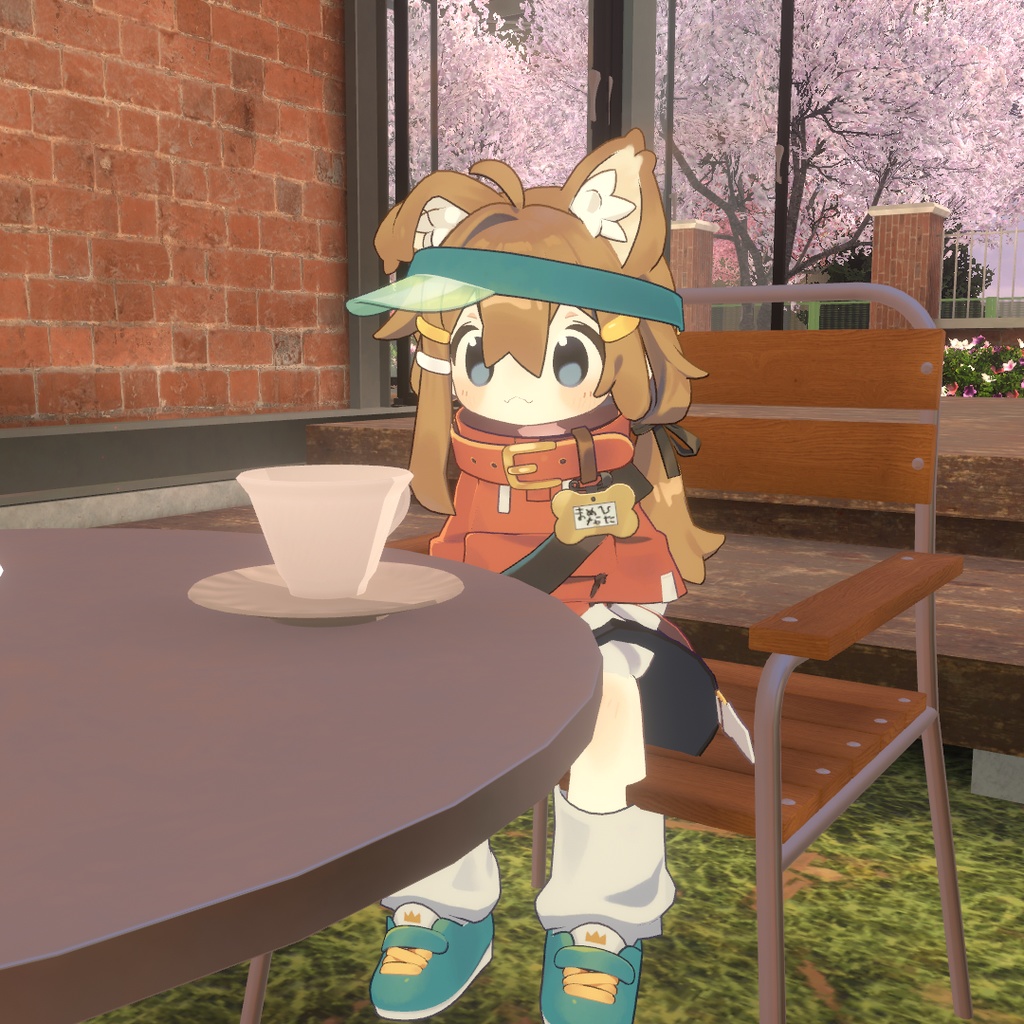 【無料】疑似椅子座りギミック