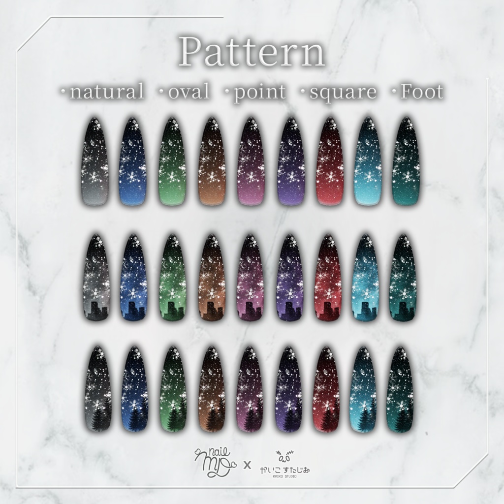 【動く!】M.SnowNail (MDollnail対応)