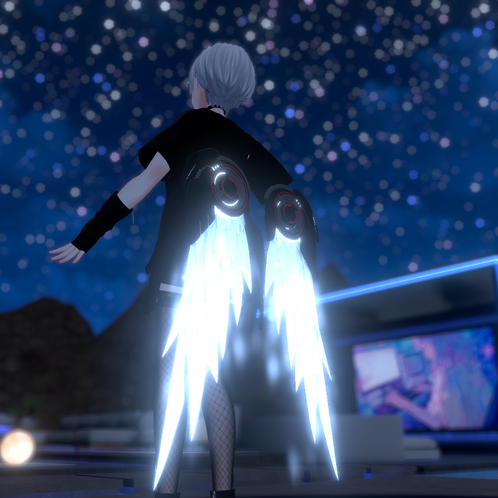 【VRChat】メカウィング (MA対応)