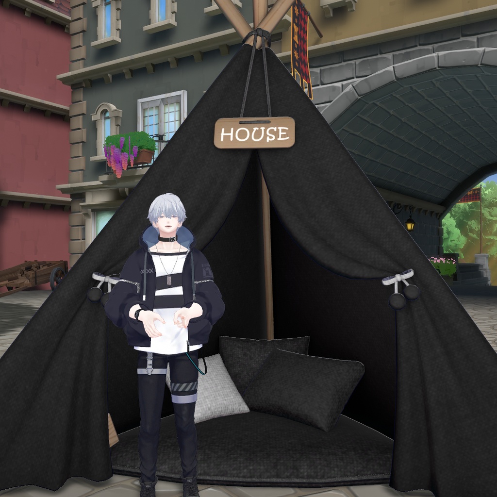 【VRChat】ミニテント (MA対応)
