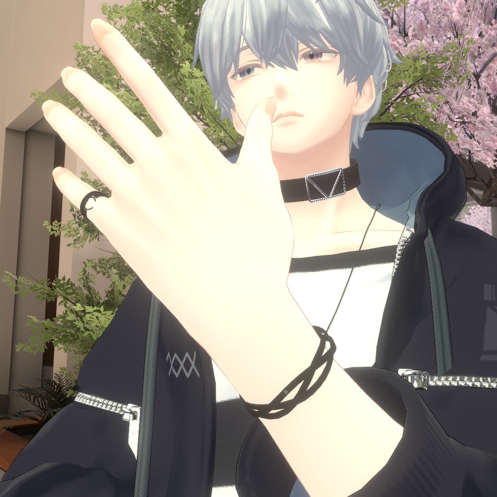 【VRChat】LeatherBangle