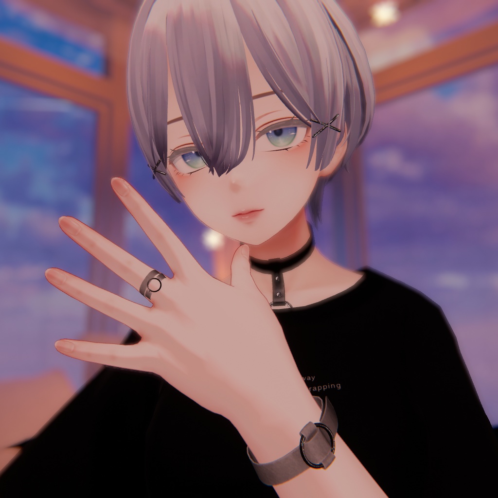 【VRChat】LeatherBangle