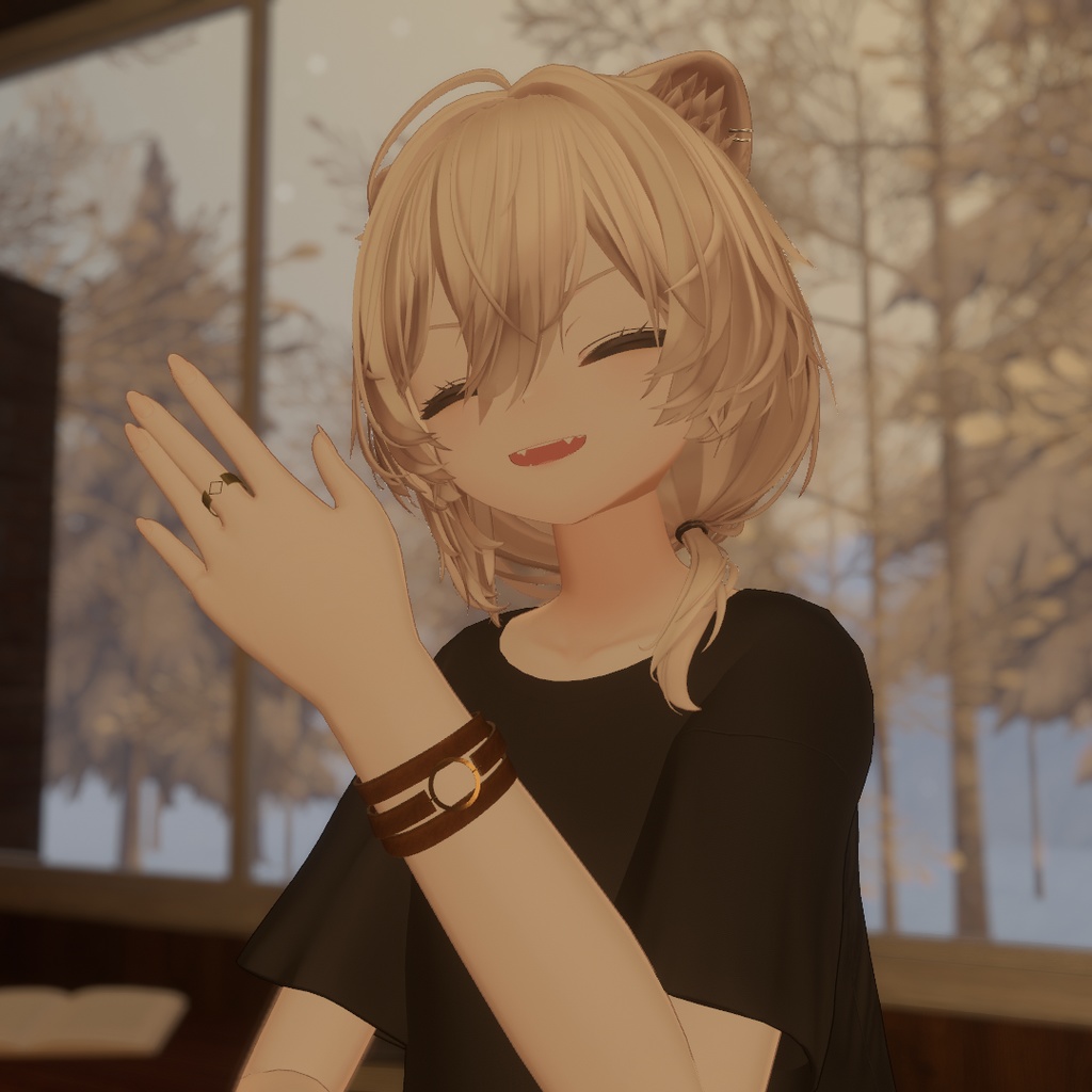 【VRChat】LeatherBangle