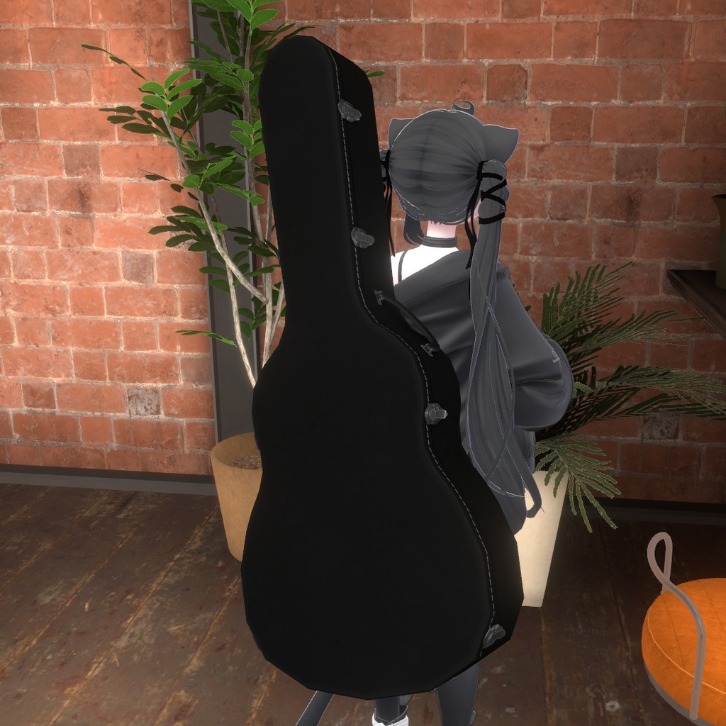 【VRChat】ギターケース & ギター (MA対応)