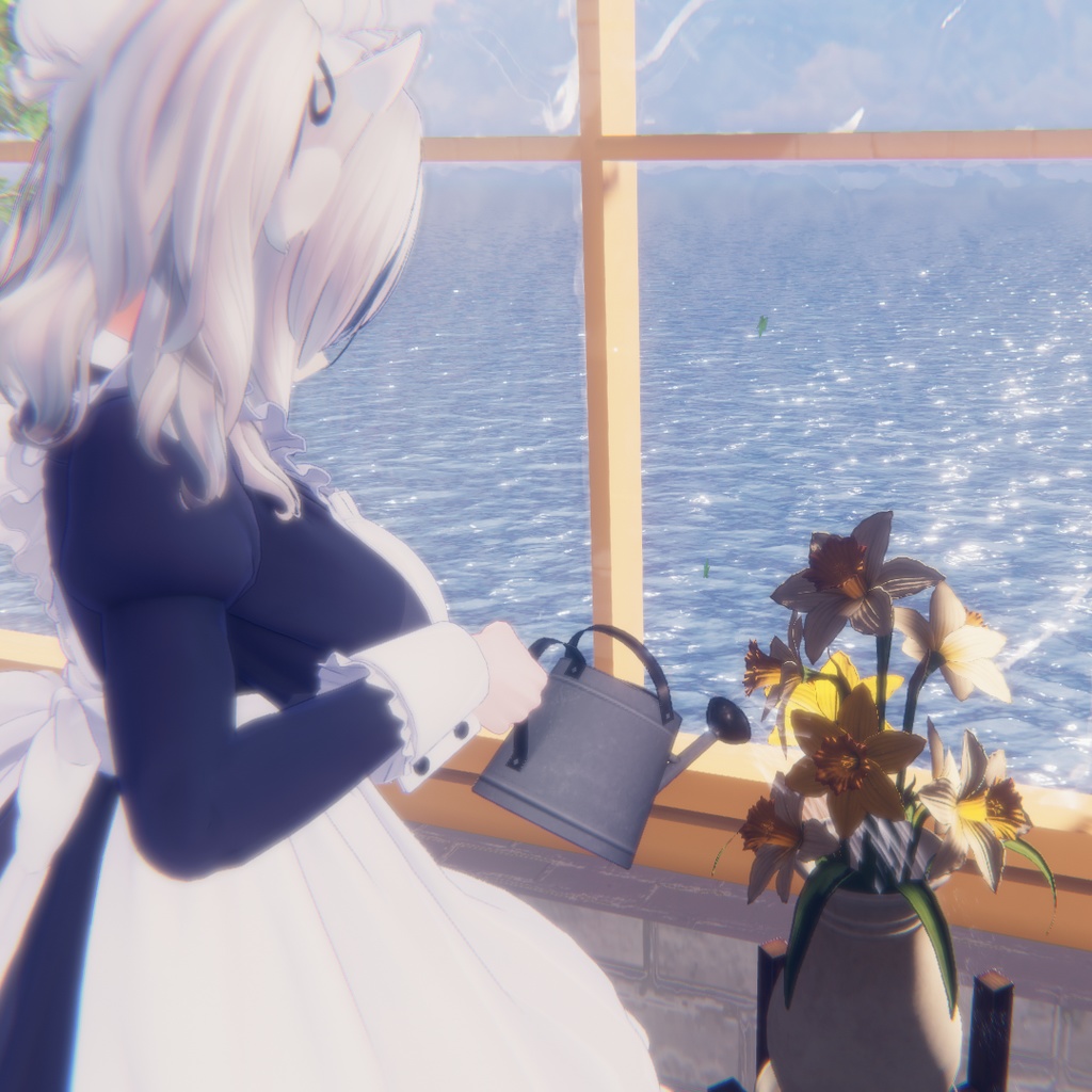 【VRChat】水が出るじょうろ(MA対応)