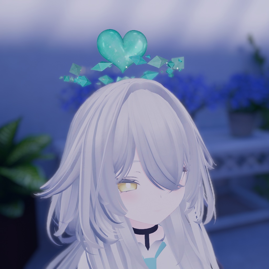 【VRChat】CrystalHalo(MA対応)