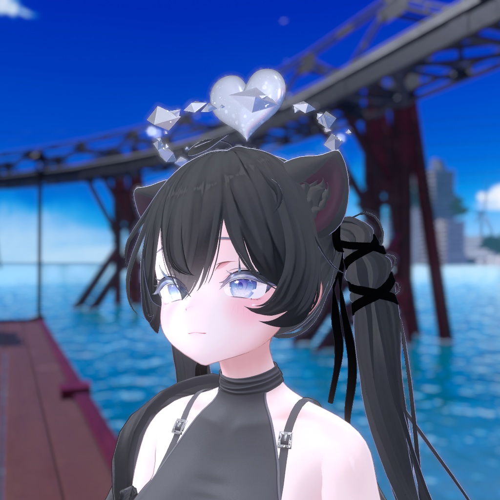 【VRChat】CrystalHalo(MA対応)
