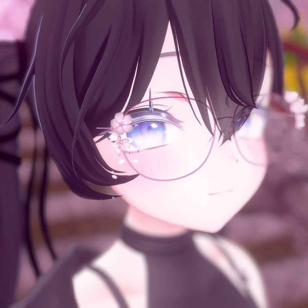 【VRChat】桜眼鏡
