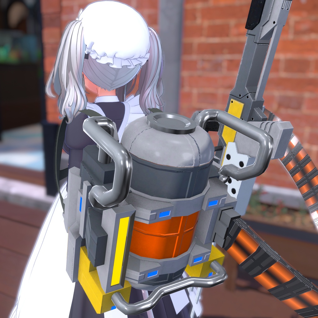 【VRChat】Mk42 火炎放射器(MA対応)