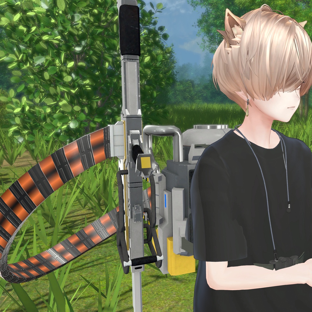 【VRChat】Mk42 火炎放射器(MA対応)