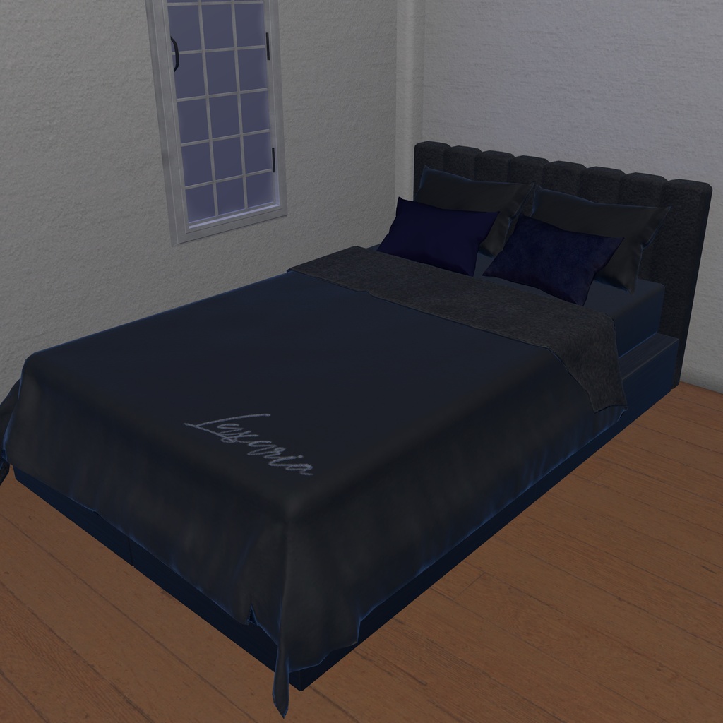 【VRChat】LUXURIAbed(ワールド用)