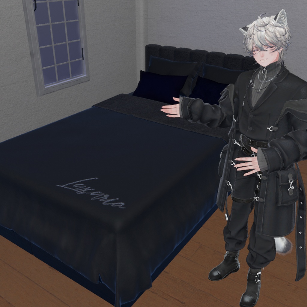 【VRChat】LUXURIAbed(ワールド用)