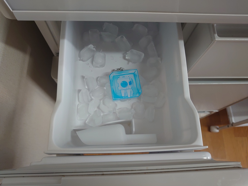 永久凍結1周年記念アクリルキーホルダーブロヘ