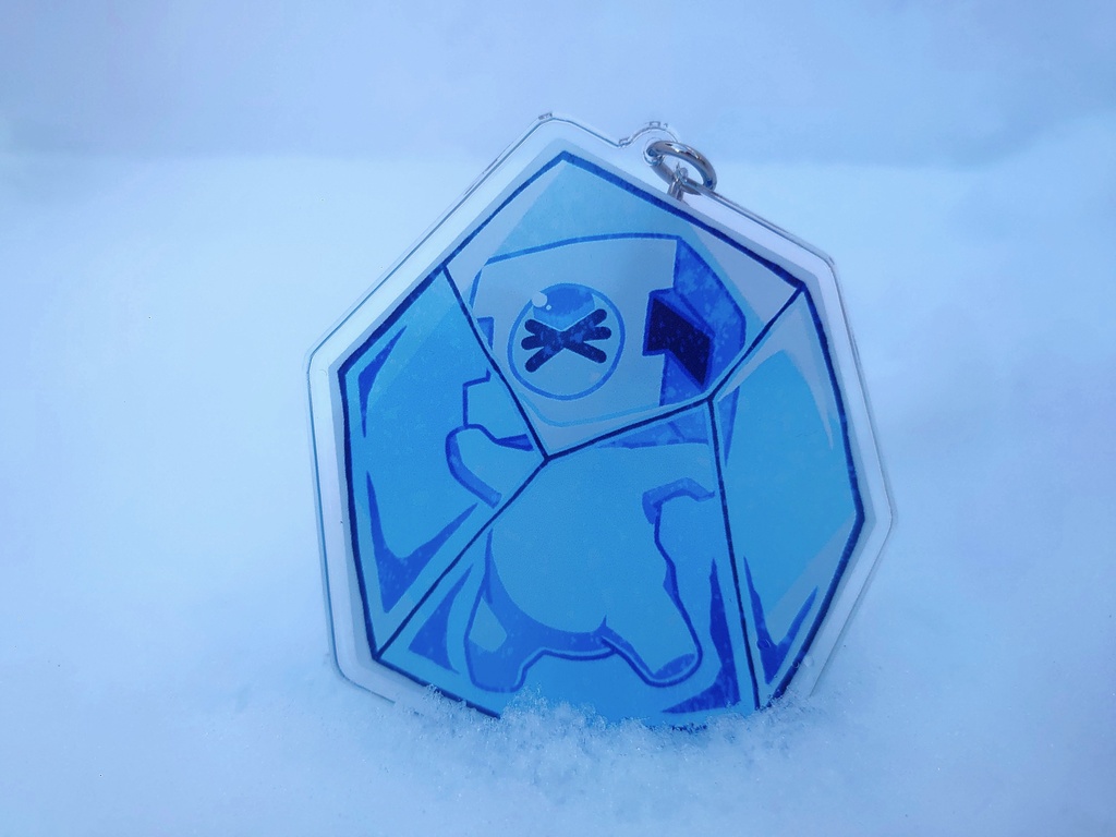 永久凍結2周年記念アクリルキーホルダーブロヘ