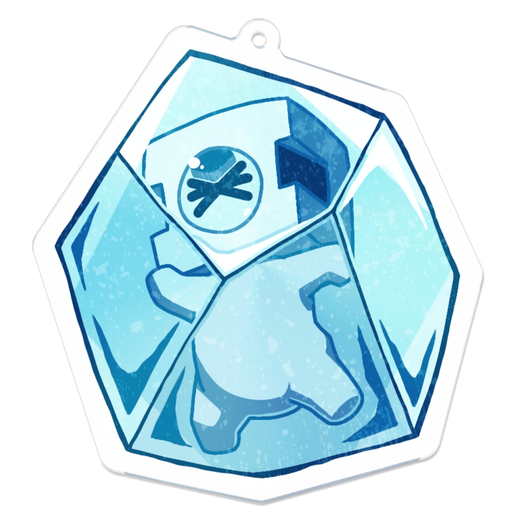 永久凍結2周年記念アクリルキーホルダーブロヘ