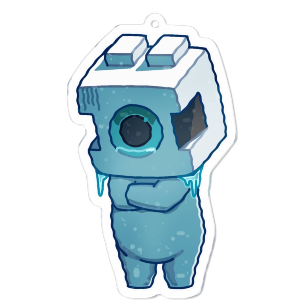 永久凍結3周年記念アクリルキーホルダーブロヘ