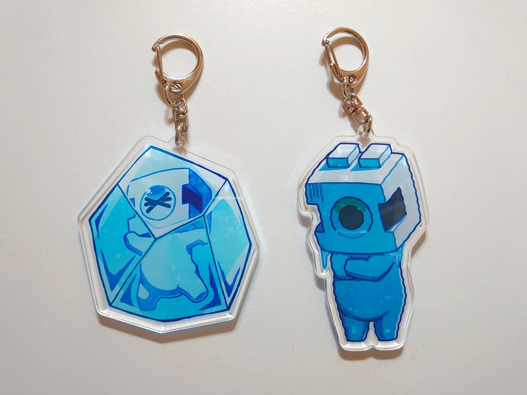 永久凍結3周年記念アクリルキーホルダーブロヘ