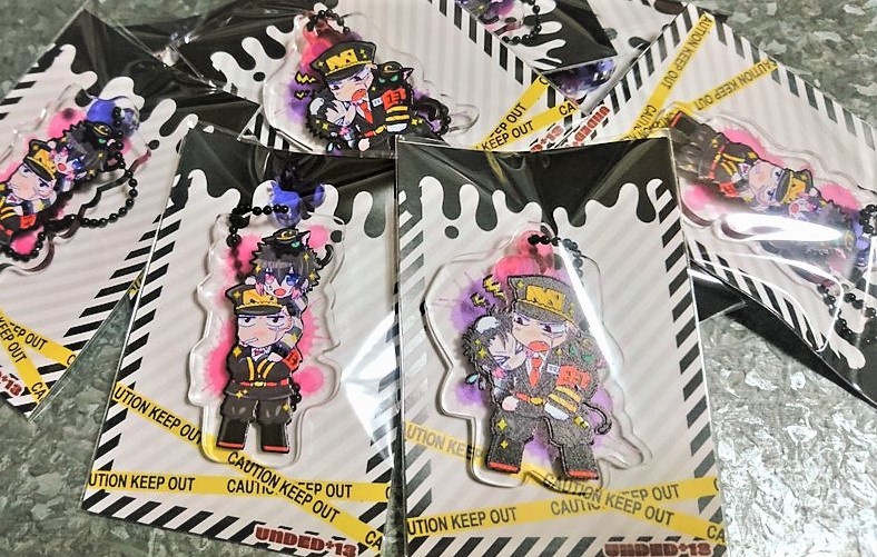 アクリルキーホルダー グロスなしVer