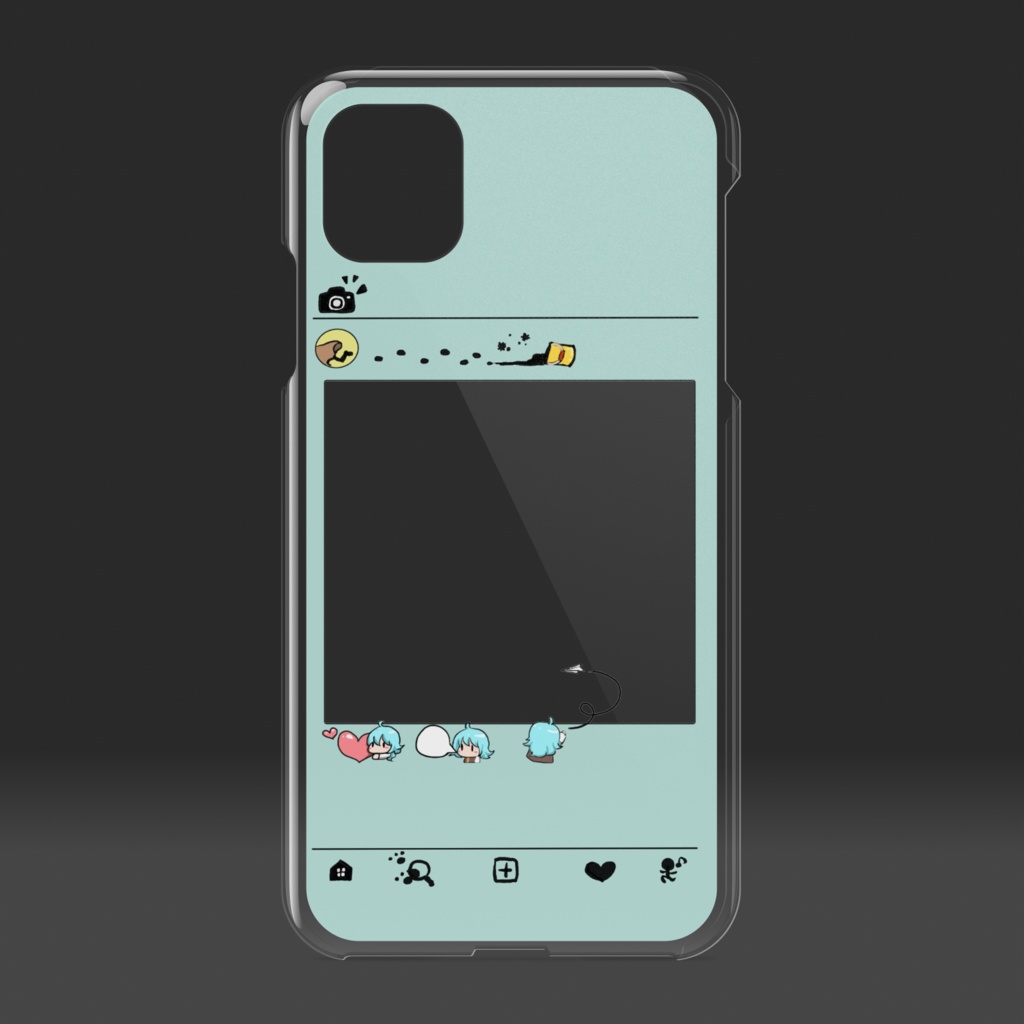 Lunestagram~画面を好き勝手するSNS iPhone11カバー