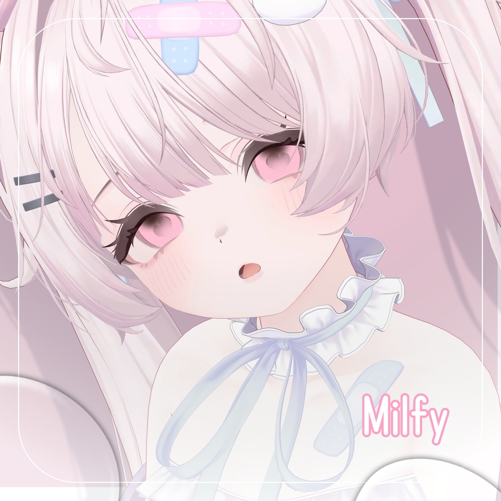 Jelly Veil Makeup+Eyes ໒꒱【3アバター対応】