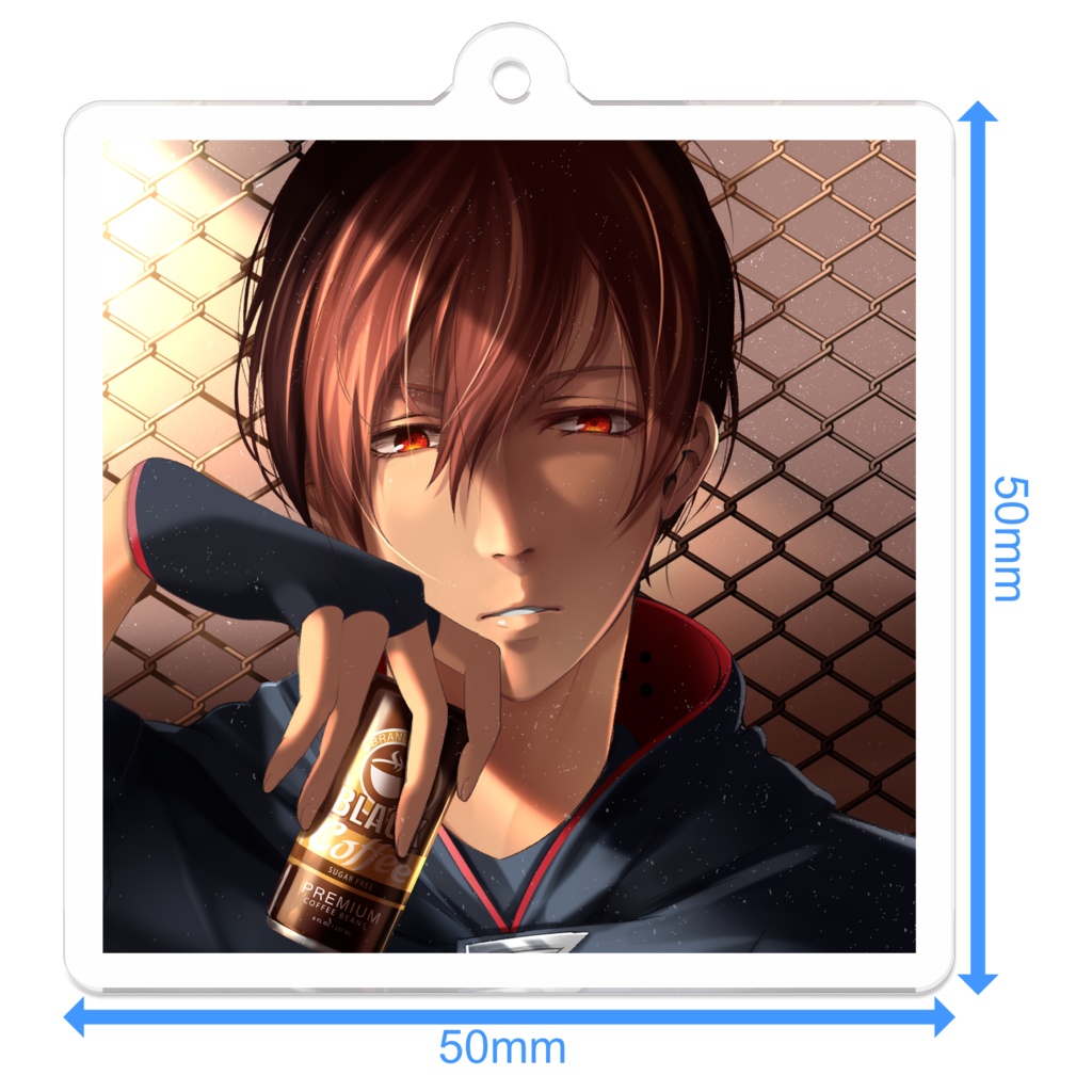 【アクリルキーホルダー】イケメンすぎて逆にウザいとんす