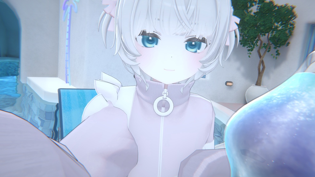 ふんわりblueなアイテクスチャ【真冬専用】