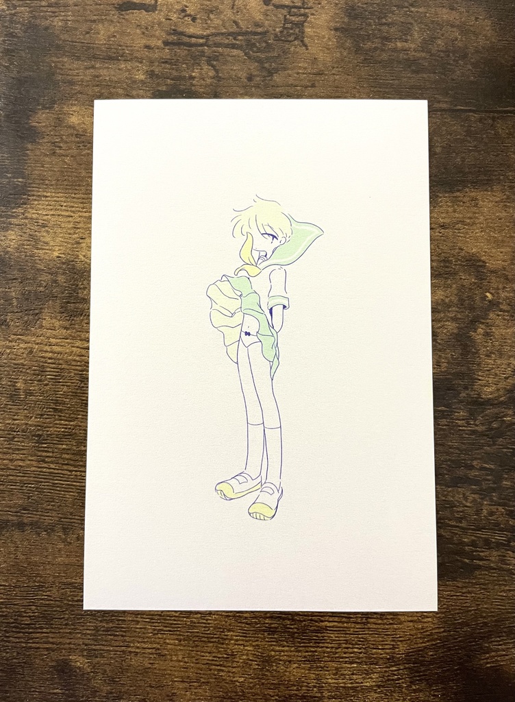 ポストカード 12 ぱんつ