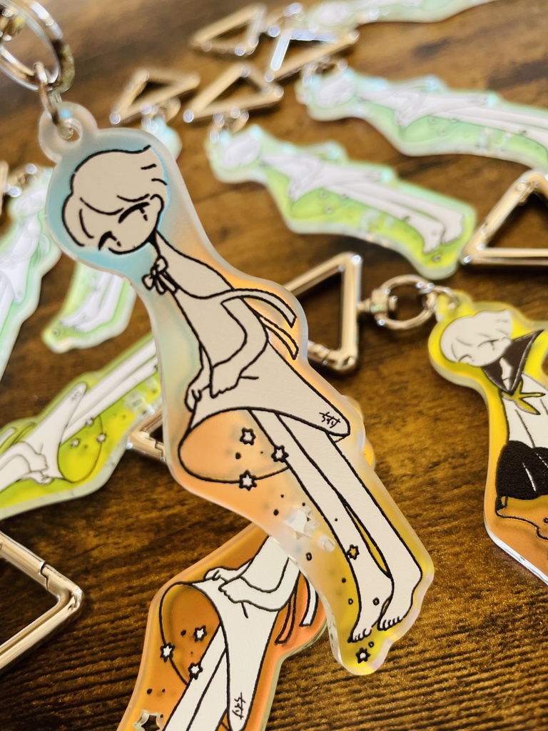 ワンピースアクリルキーホルダー